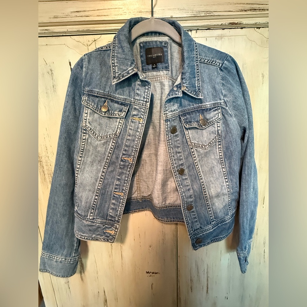 The Limited Light Blue Denim Jacket